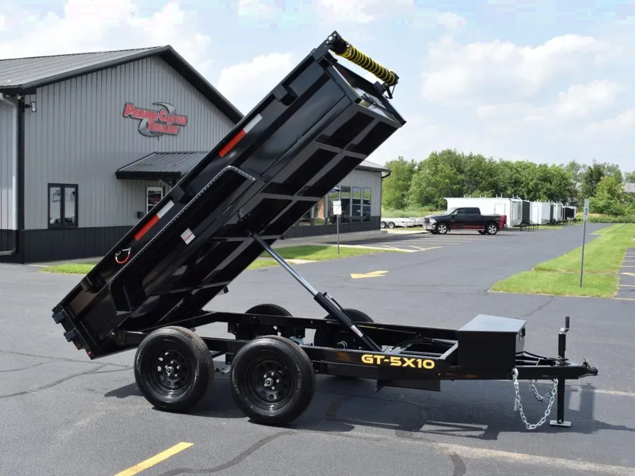 2026 Griffin Trailers 5x10 Dump Trailer