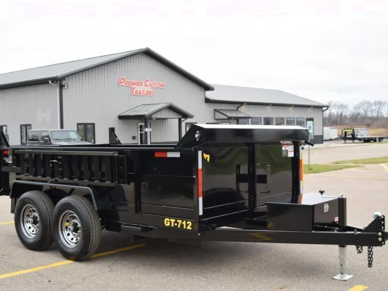 2026 Griffin Trailers GT712 Dump Trailer