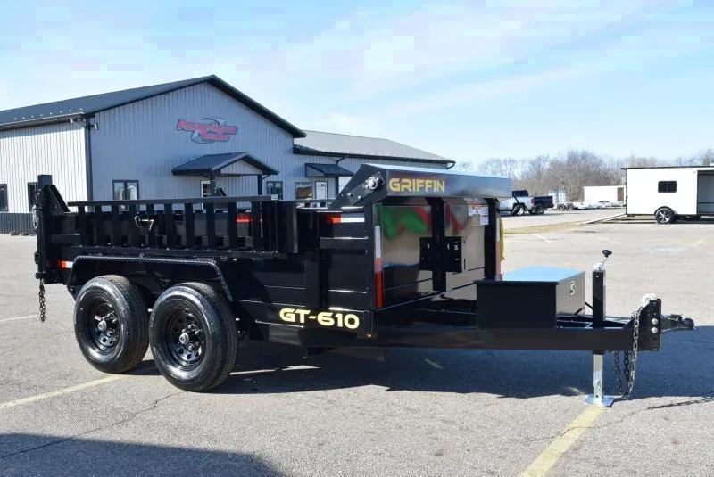 GRIFFIN 6 X 10 10K Low Pro Dump Trailer