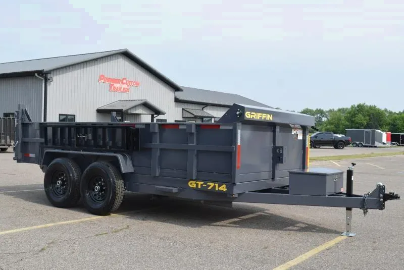 Next-Gen Hauling: 2025 Griffin 7x14 Low Pro Dump Trailer - Make Your Best Offer!