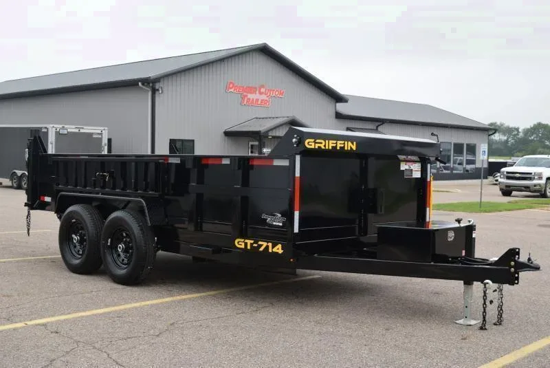 Exceptional 2025 Griffin 7x14 Low Pro Dump Trailer - Submit Your Offer!