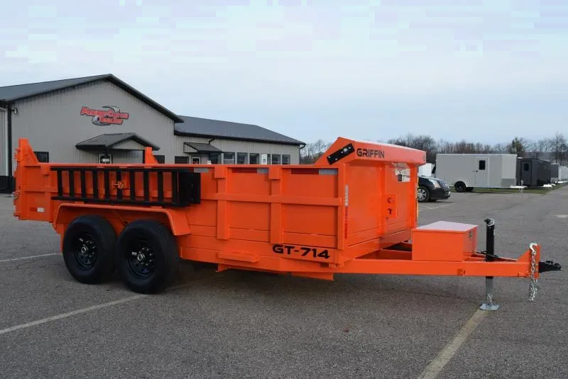 2025 Griffin Trailers GT714 Dump Trailer