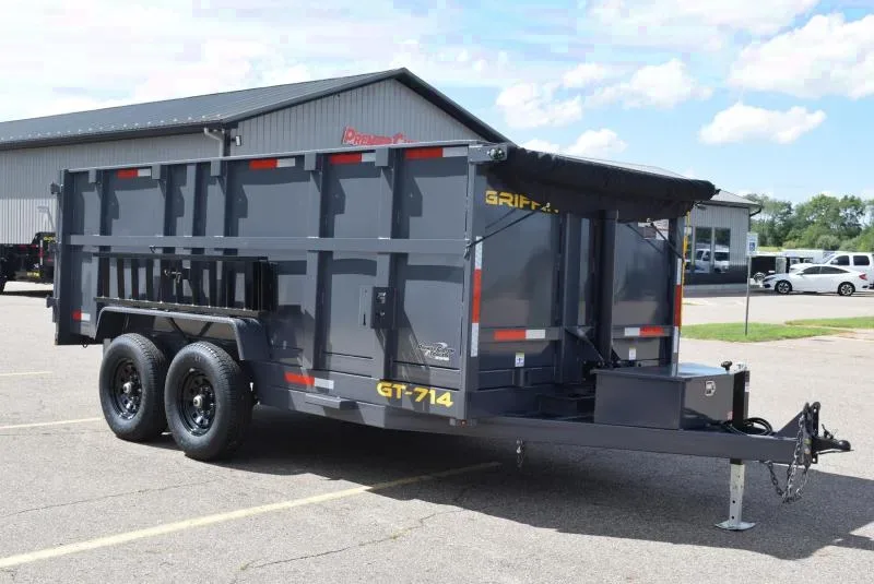 2026 Griffin Trailers GT714 Dump Trailer