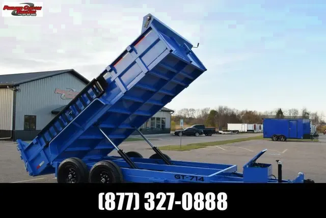 GRIFFIN 7 x 14 14K LOW PRO DUMP TRAILER