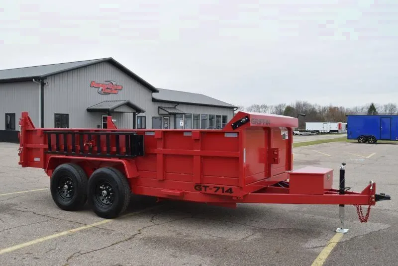 2026 Griffin Trailers GT714 Dump Trailer