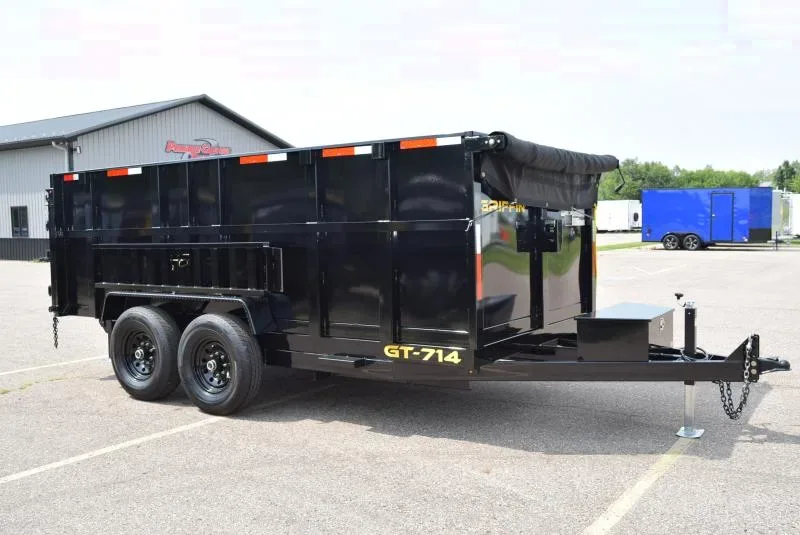 2025 Griffin GT714 7x14 Dump Trailer w/ 48" Sides - Schoolcraft, MI