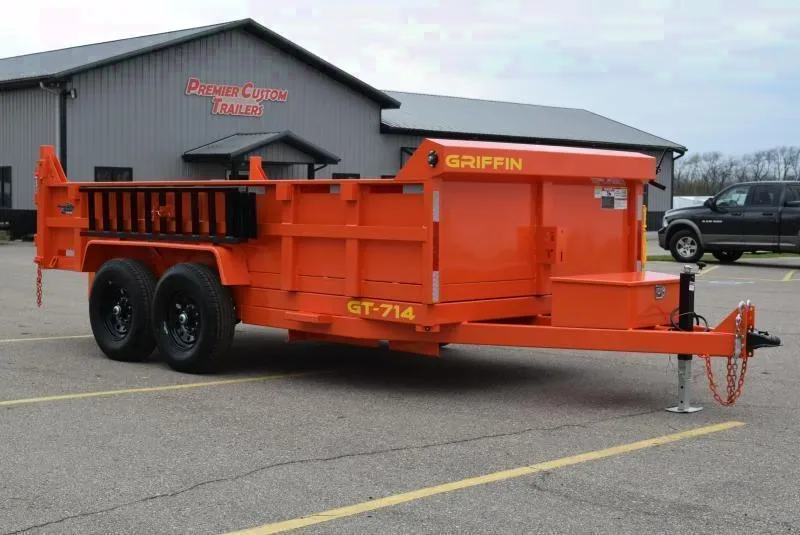 2025 Griffin 7x14 Dump Trailer - Schoolcraft, MI