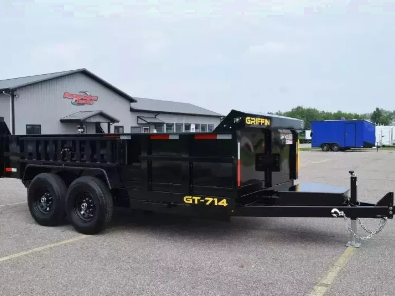GRIFFIN 7x14 14K LOW PRO DUMP TRAILER