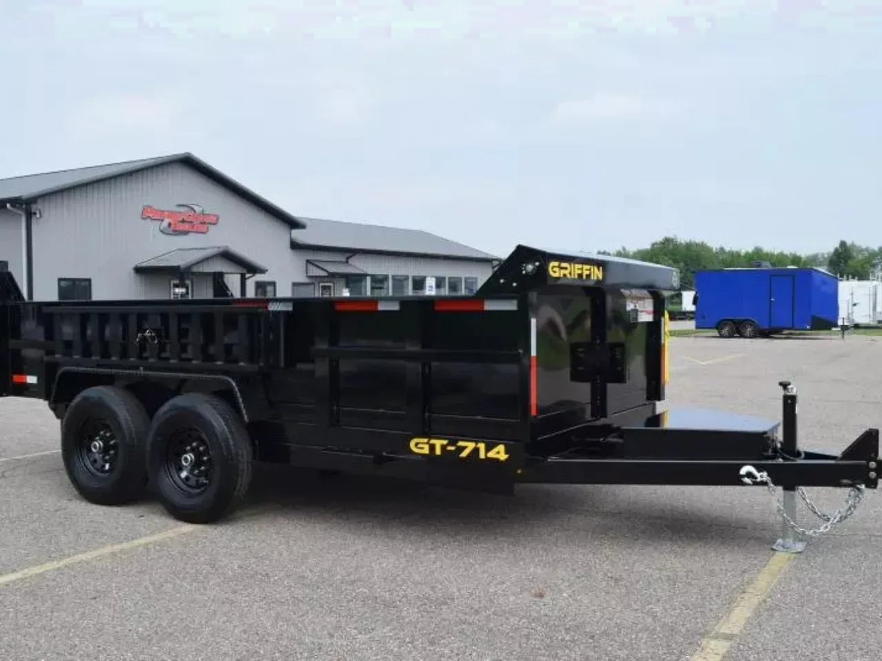 GRIFFIN 7x14 14K LOW PRO DUMP TRAILER