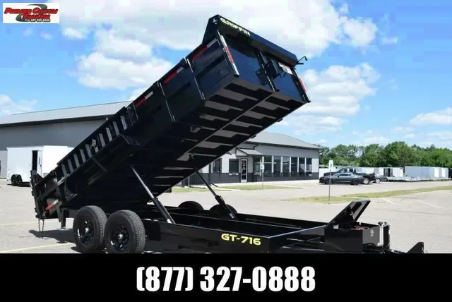 2025 Dump Trailer 7x16 - Schoolcraft, MI