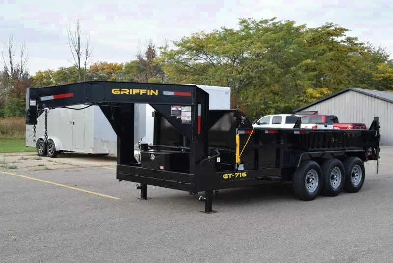 2026 Griffin Trailers GT716 Dump Trailer