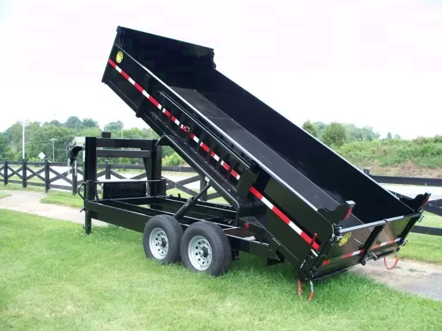 16ft Gooseneck Dump Trailer