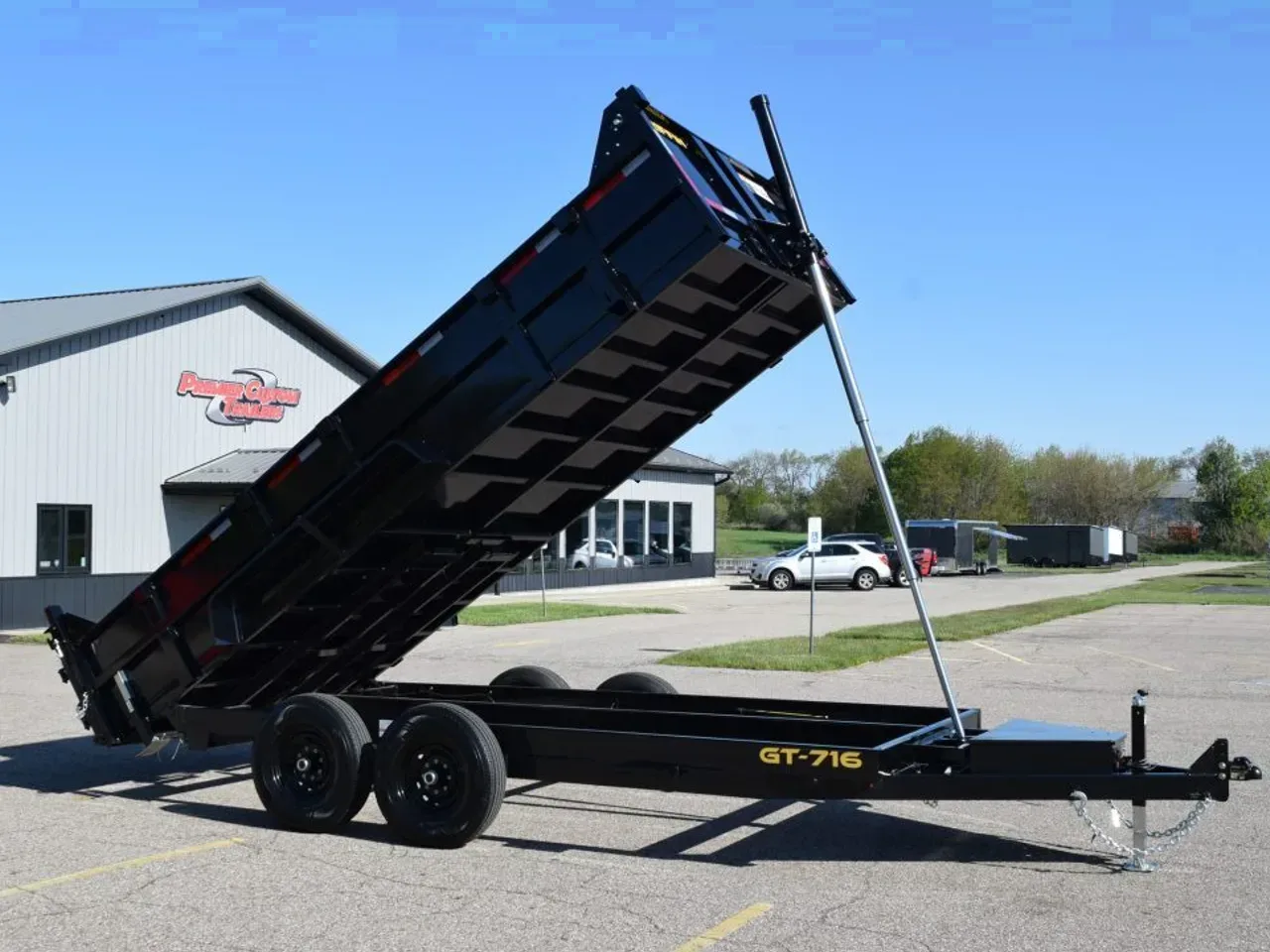 2026 Griffin Trailers 7x16 Telescopic Dump Trailer