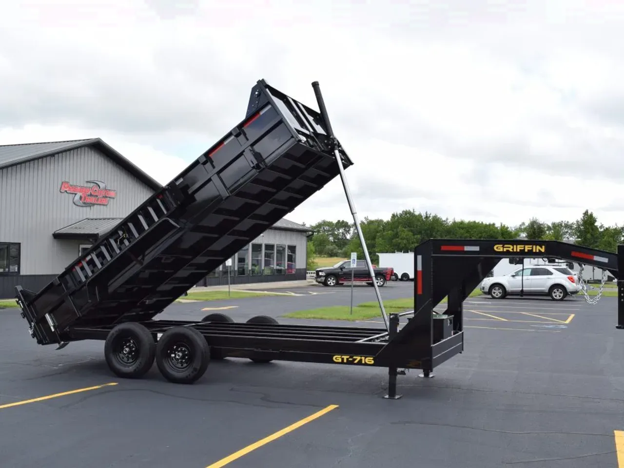 2027 Griffin Trailers GT 7x16 Gooseneck Dump Trailer