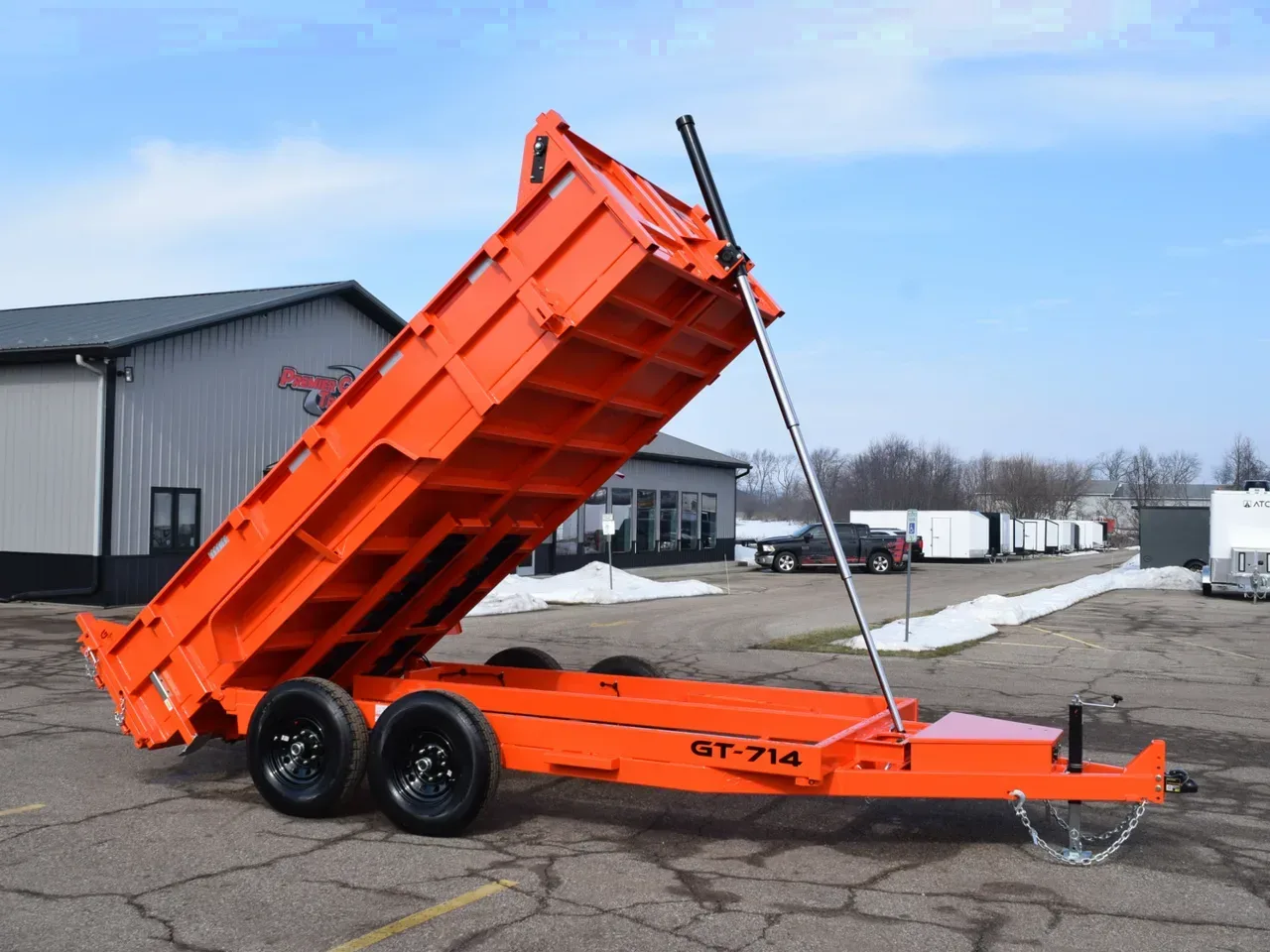 2026 Griffin Trailers GT714 Dump Trailer