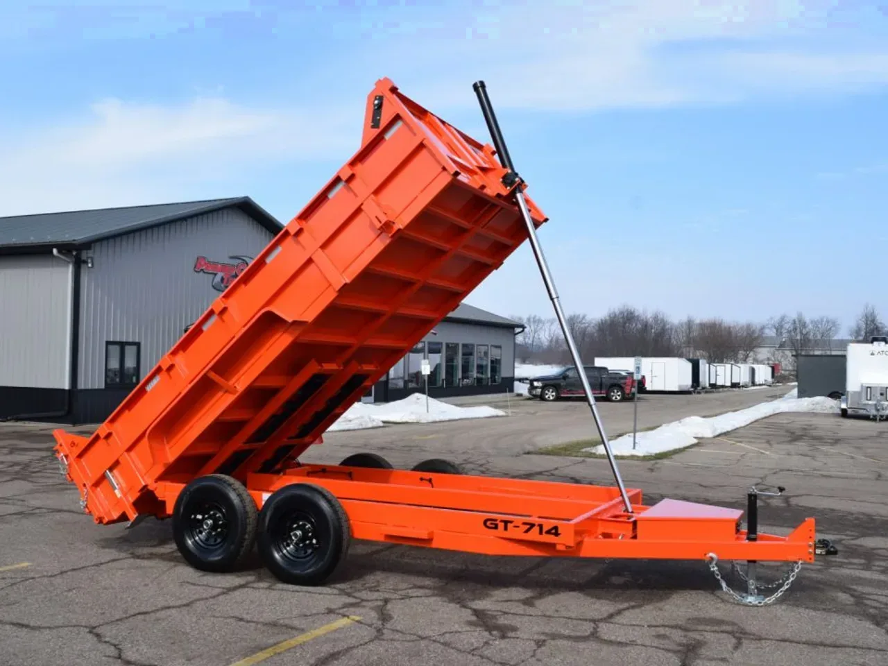 2026 Griffin Trailers GT714 Dump Trailer