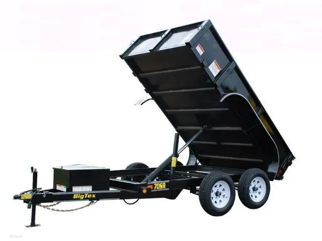 10ft Single Cylinder Dump Trailer