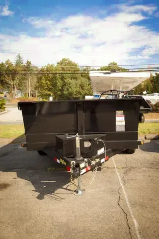 12ft Dump Trailer w/Slide In Ramps