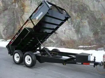 12ft Dump Trailer w/Combo Gate