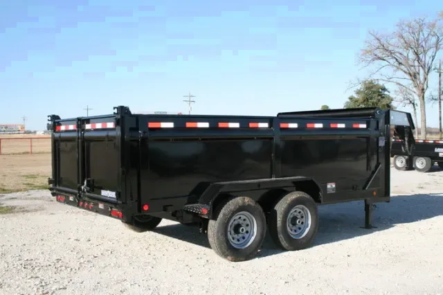 14ft  Gooseneck Dump Disaster Recovery Trailer