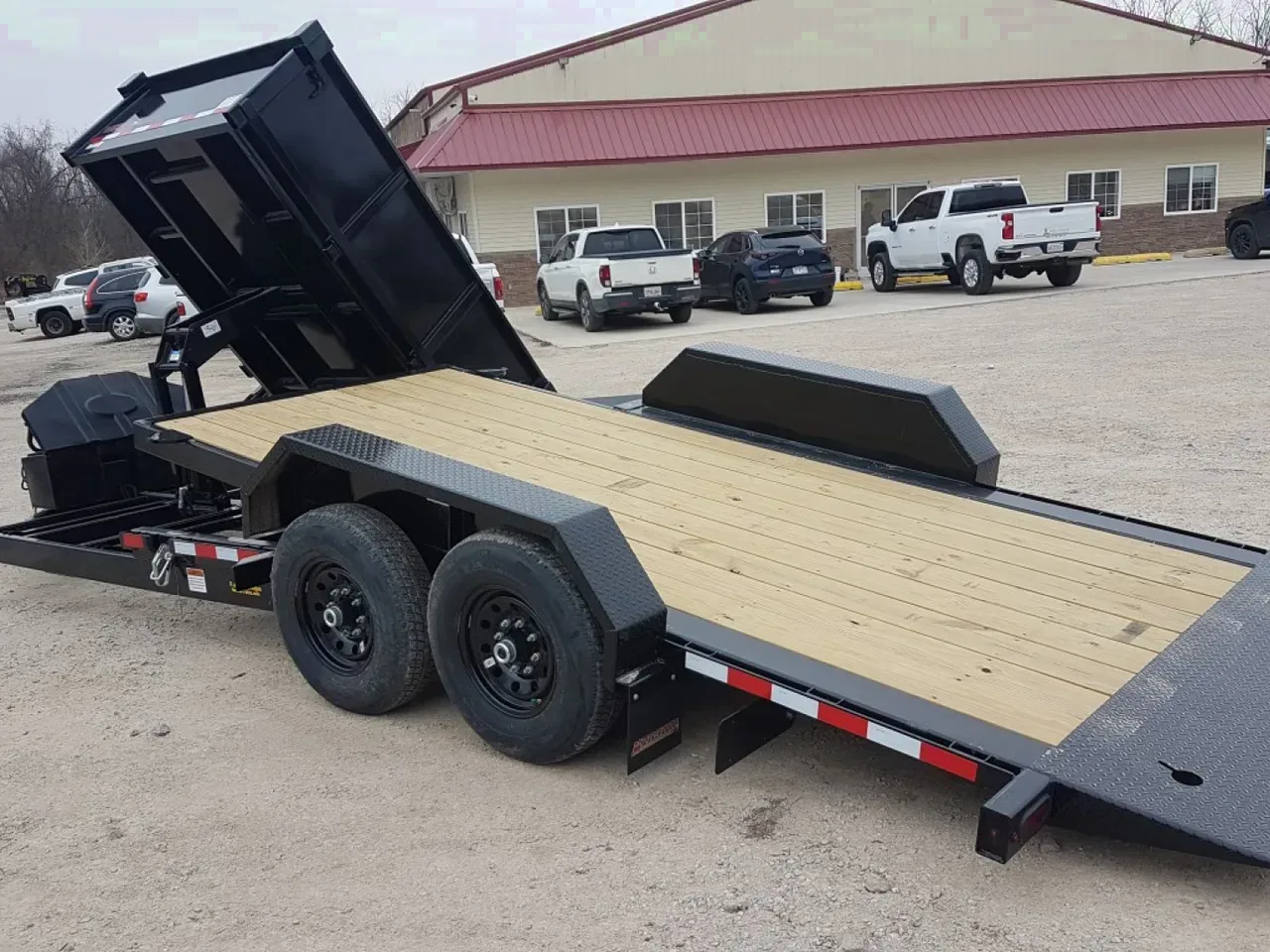 2026 Midsota HS-21 (16′ Tilt Bed) Dump Trailer
