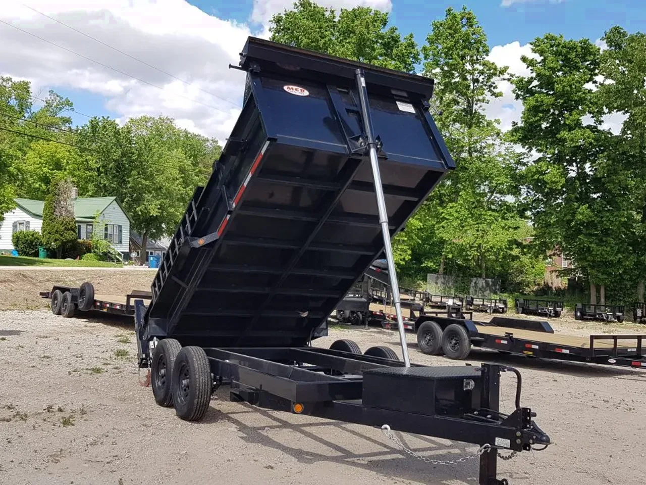 2026 MEB 82x14 Telescopic Dump Trailer 14K