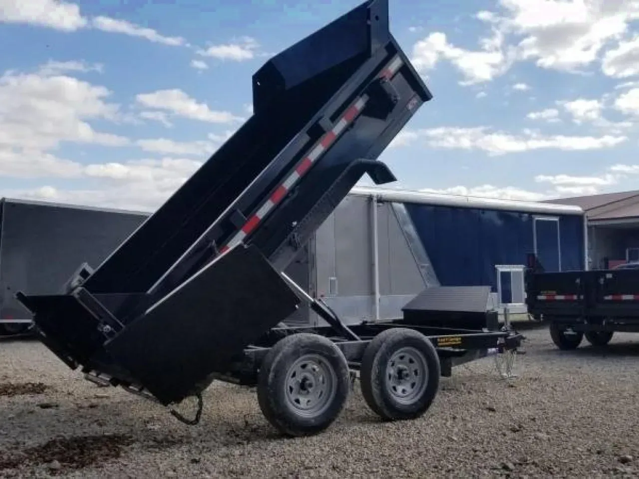 2026 Sure-Trac 6x10 Single Ram Low Pro Dump Trailer
