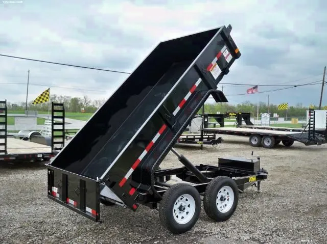 10ft Tandem Axle dump Trailer w/Toolbox