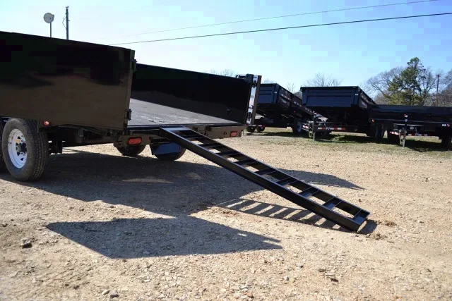 16ft Dump Trailer w/Combo Gate
