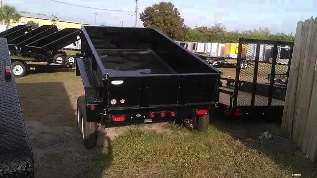 10ft Dump Trailer Tandem 3500 lb Axles