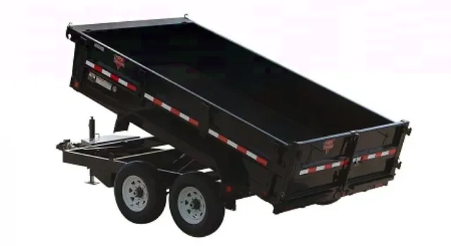14ft TA Low Pro File Dump Trailer