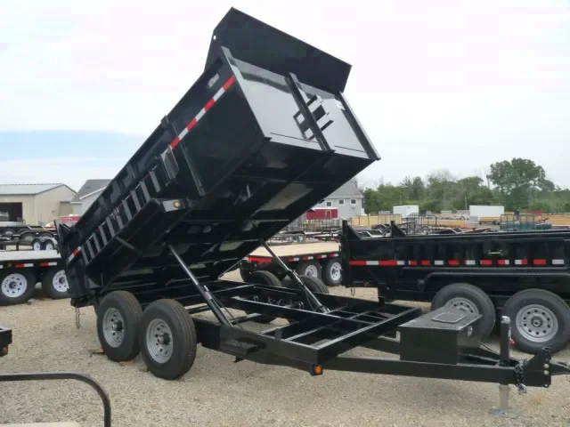 12ft TA Low Profile BP Dump Trailer