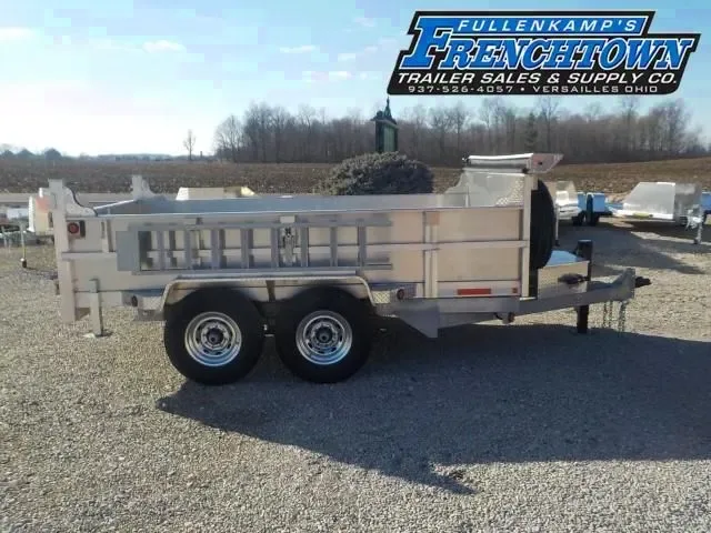 2025 Quality Steel 7x12 Aluminum Hybrid Dump Trailer - Make Offer