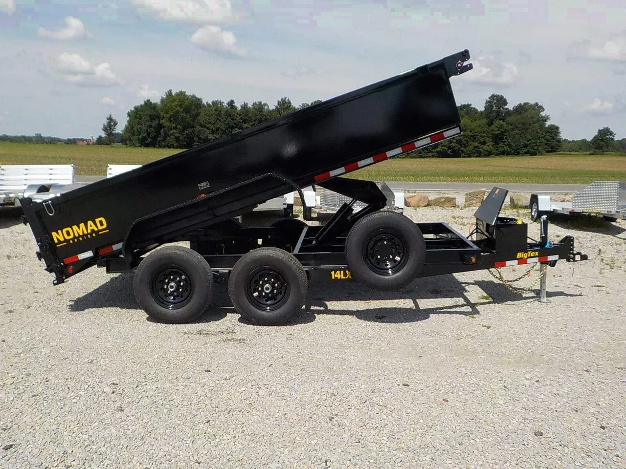 11884 - 2027 Big Tex 14LX-12C2A-BK LO-PRO DUMP Dump Trailer