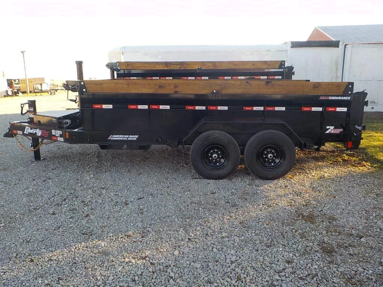 11902 - 2027 Liberty LD14K83X14B8TS EXTRA HEAVY DUTY Dump Trailer