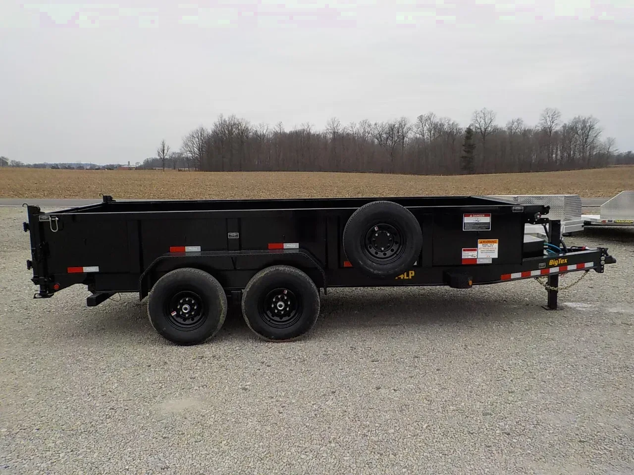 11744 - 2026 Big Tex 14LP-16 BK6SIRPD HEAVY DUTY Dump Trailer