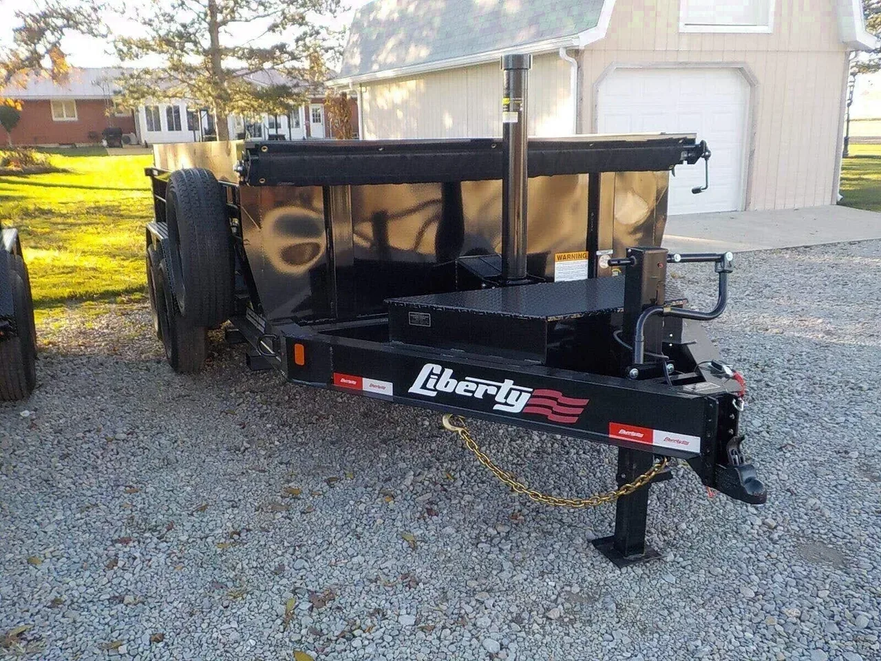 11901 - 2027 Liberty LD14K83X16B8TS EXTRA HEAVY DUTY Dump Trailer