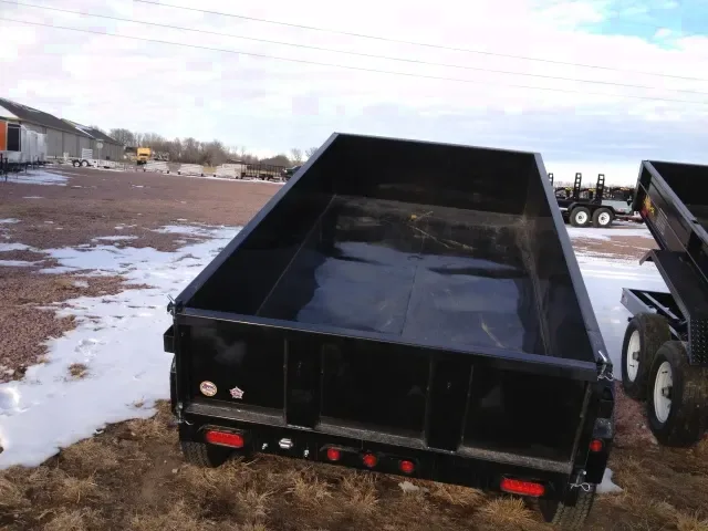 10ft Tandem 3500 lb Axle Dump Trailer