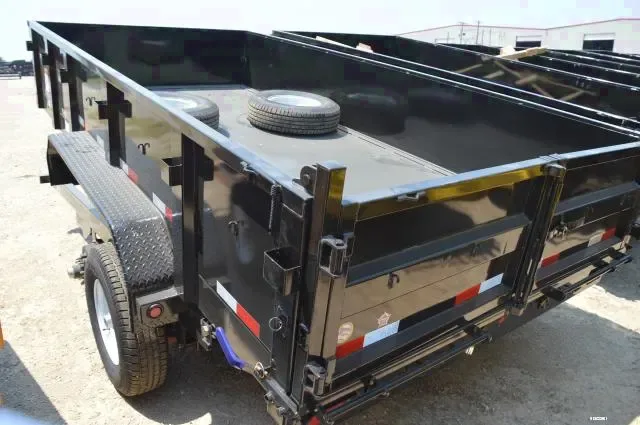 14ft Low Profile Dump Trailer Gooseneck