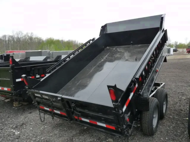 10ft Tandem Axle Dump Trailer w/Ramps