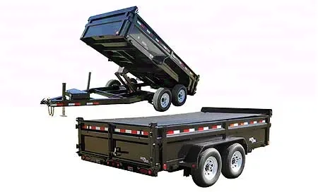 Dump Trailer 12ft w/2 Foot Sides