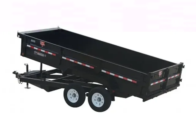 Dump Trailer 16ft Tandem 7000 lb Axles