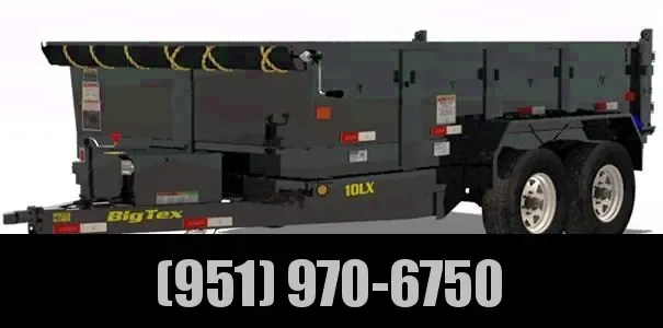 2025 Big Tex 6.5x10 Bumper Pull Dump Trailer - Wildomar, CA