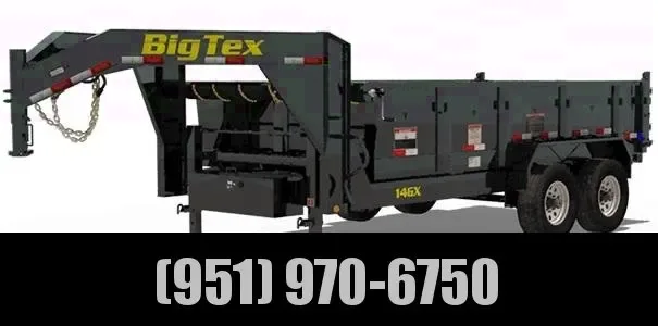 2025 Big Tex 6.5x14 Dump Trailer - Wildomar, CA