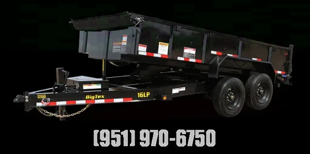 2025 Big Tex 6.5x16 Dump Trailer - Wildomar, CA