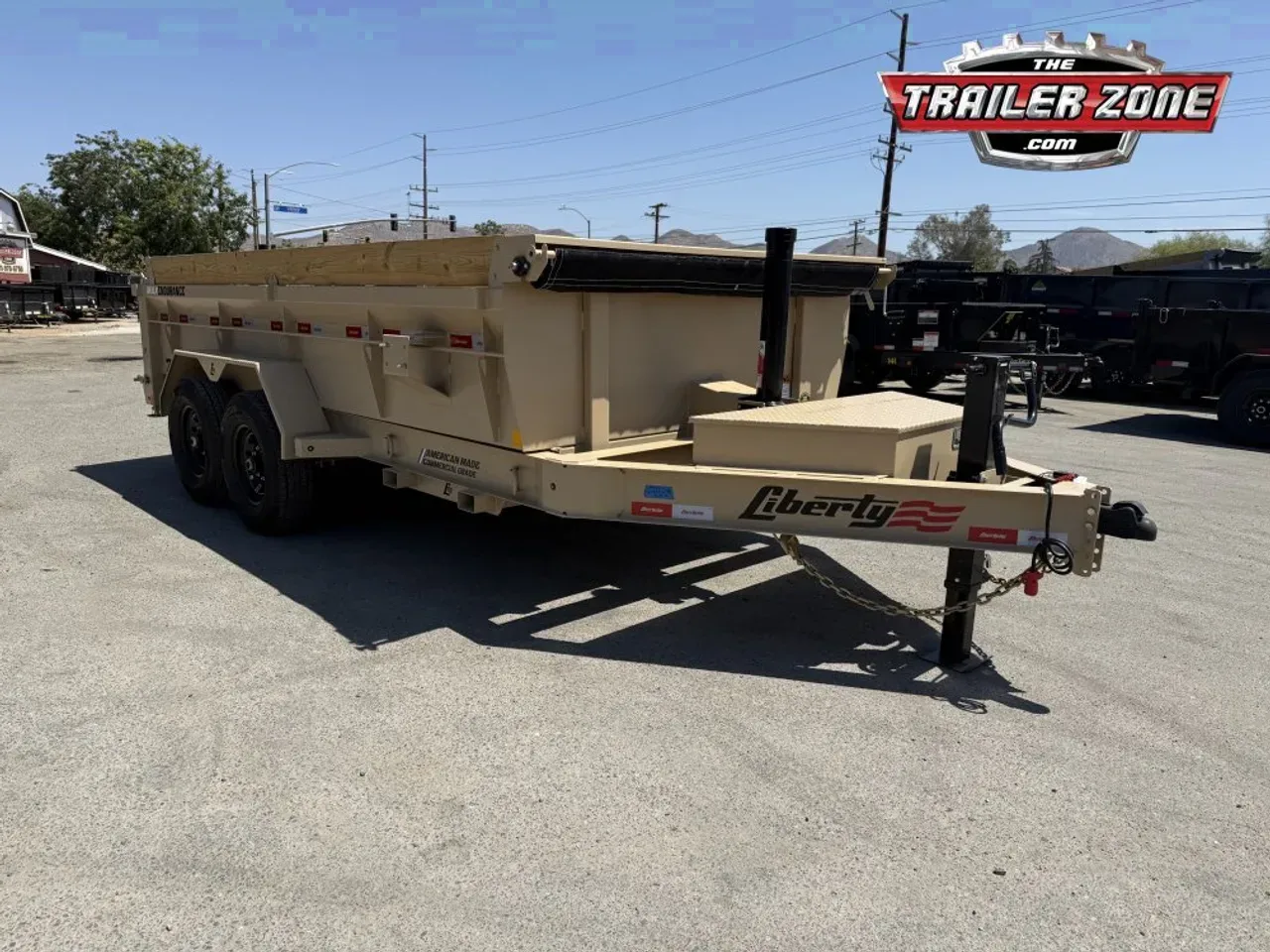 2026 LIBERTY LD14K 83" X 14' -TS DUMP TRAILER