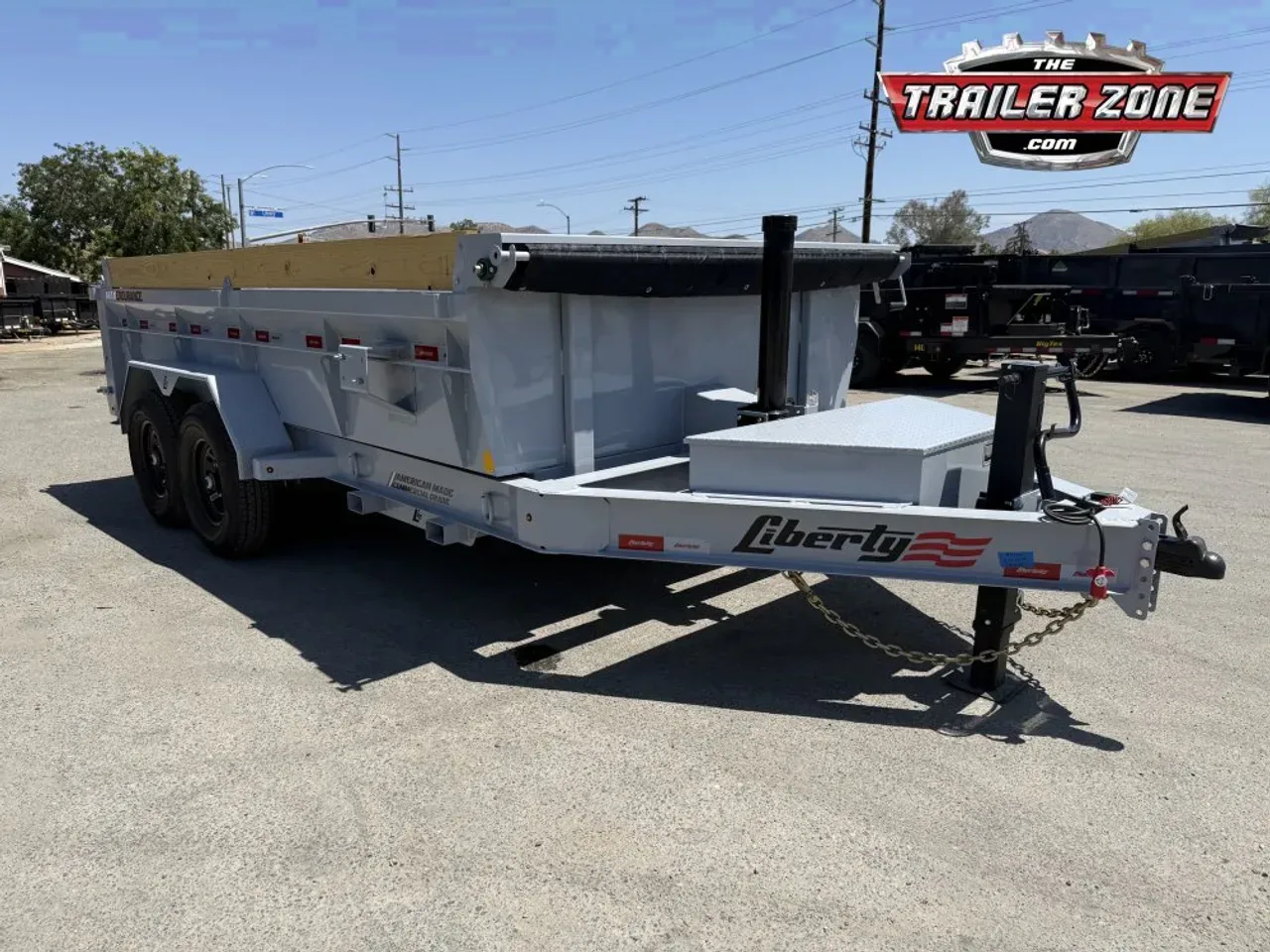 2027 LIBERTY LD14K 83" X 14' -TS DUMP TRAILER