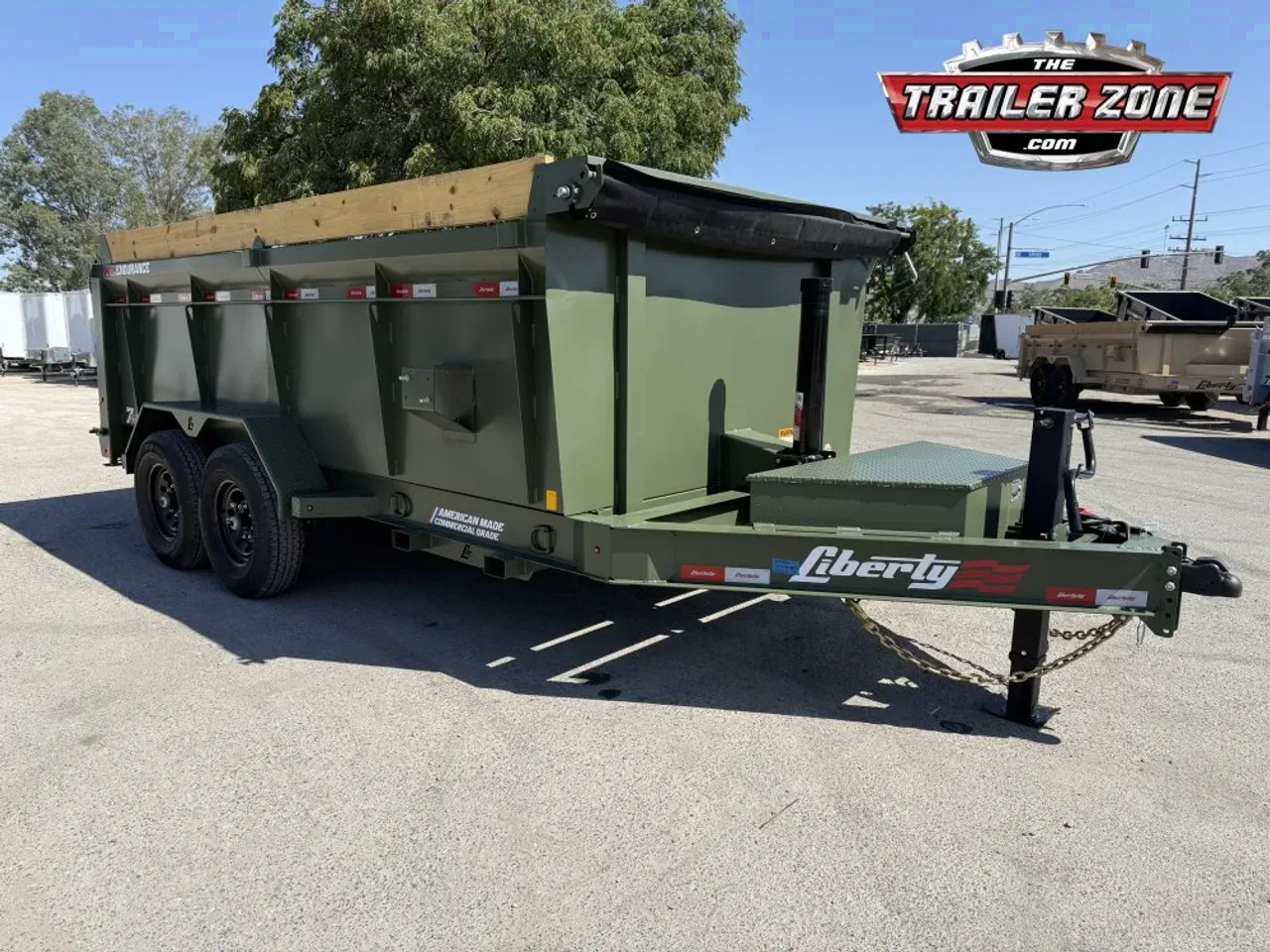 2026 LIBERTY LD14K 83" X 14' -TS P4 DUMP TRAILER