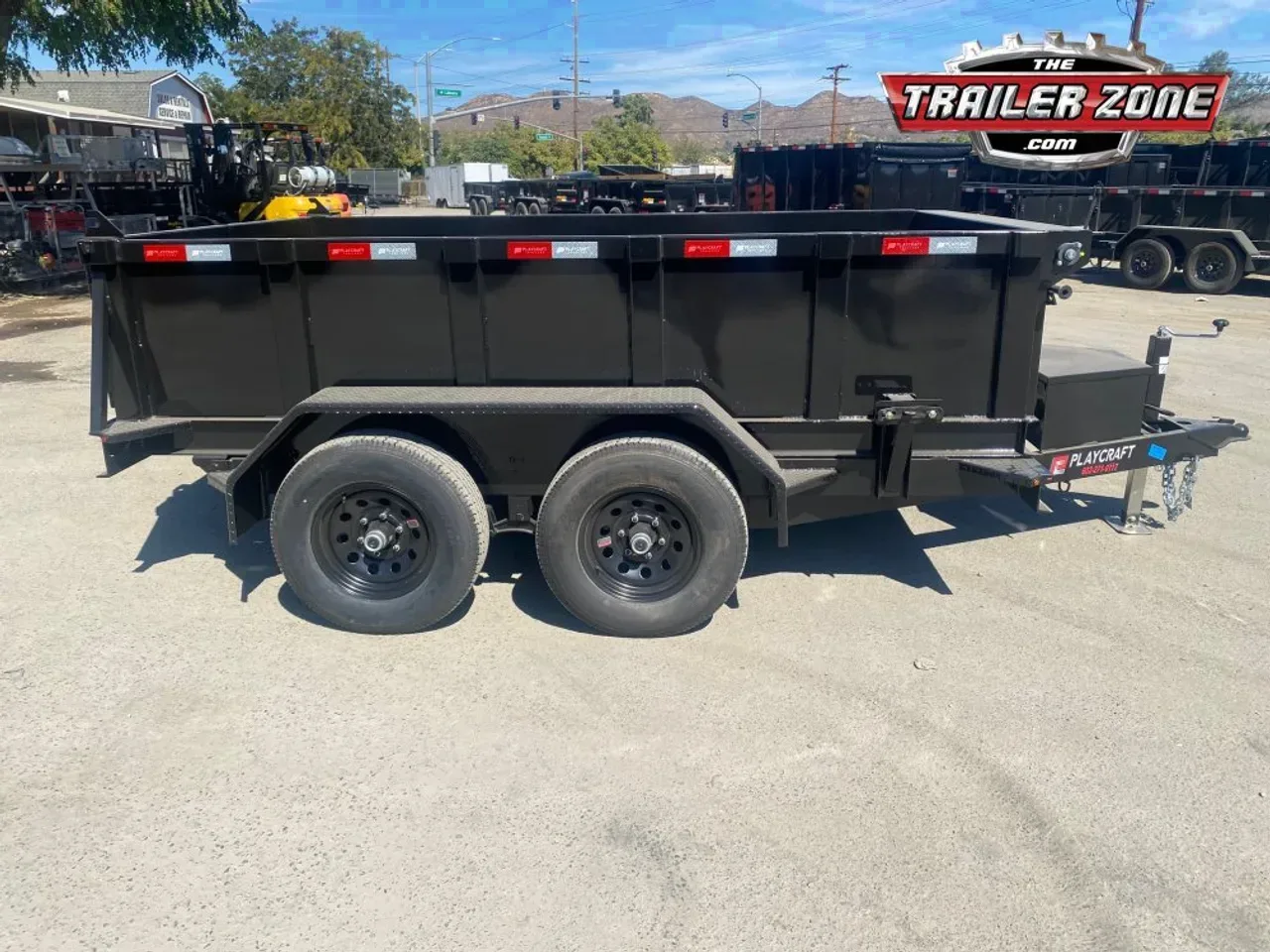 2025 Playcraft 6' x 10' Dump Trailer