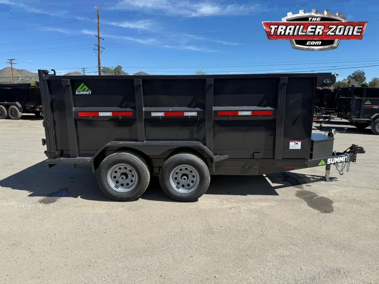 2026 SUMMIT 6' x 12' CASCADE DUMP TRAILER